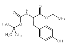 Suministro Éster etílico de Boc-L-tirosina CAS:72594-77-5