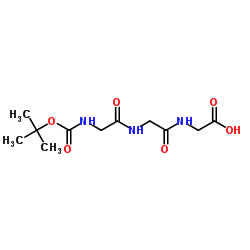 Suministro Ácido 2 - [[2 - [[2 - [(2-metilpropan-2-il) oxicarbonilamino] acetil] amino] acetil] amino] acético CAS:28320-73-2