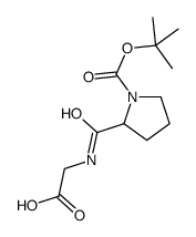 Suministro Ácido 2 - [[(2S) -1 - [(2-metilpropan-2-il) oxicarbonil] pirrolidina-2-carbonil] amino] acético CAS:51785-82-1