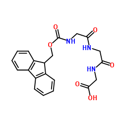 Suministro Ácido 2- [2- (2 - {[(9H-Fluoren-9-ilmetoxi) carbonil] -amino} acetamido) acetamido] acético CAS:170941-79-4