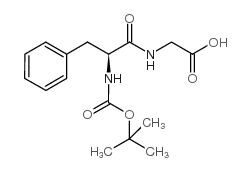 Suministro Ácido 2 - [[(2S) -2 - [(2-metilpropan-2-il) oxicarbonilamino] -3-fenilpropanoil] amino] acético CAS:25616-33-5