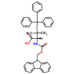 Suministro Ácido (2R) -2- (9H-fluoren-9-ilmetoxicarbonilamino) -3-metil-3-tritilsulfanilbutanoico CAS:201531-88-6