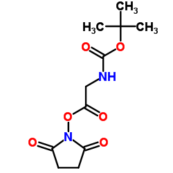 Suministro (2,5-dioxopirrolidin-1-il) 2 - [(2-metilpropan-2-il) oxicarbonilamino] acetato CAS:3392-07-2