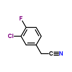 Suministro Cianuro de 3-cloro-4-fluorobencilo CAS:658-98-0