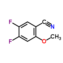 Suministro 4,5-difluoro-2-metoxibenzonitrilo CAS:425702-28-9