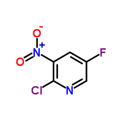 Suministro 2-cloro-5-fluoro-3-nitropiridina CAS:136888-21-6